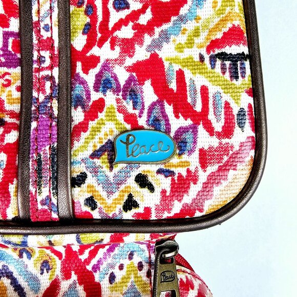 Sakroots Artist Circle Critter Travel Case Cosmetic Bag, Hanging, Large, EUC - Picture 4 of 12